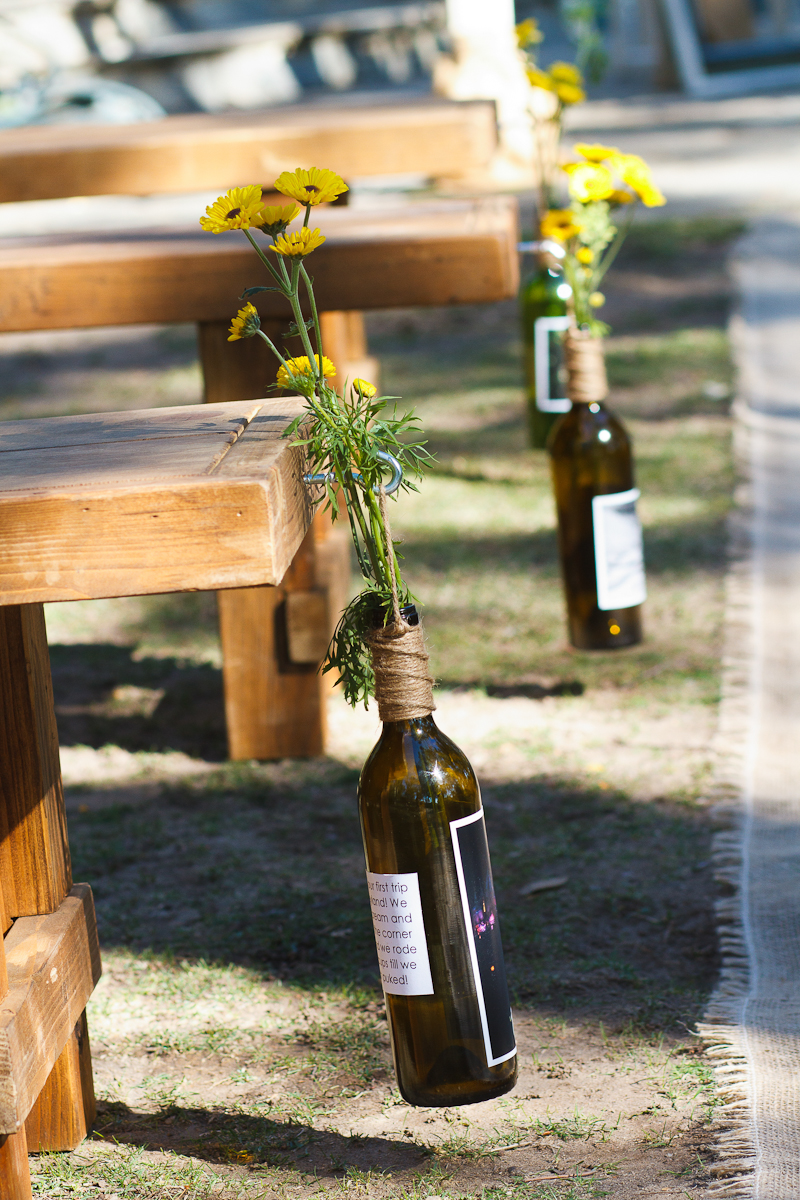 Easy and Inexpensive wine bottle craft